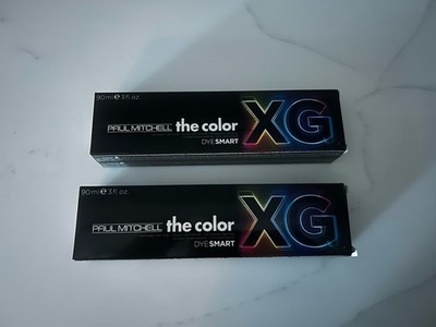 2x Paul Mitchell TheColor XG DyeSmart 5R-5/4 Light Red/Brown Permanent Hair Dye