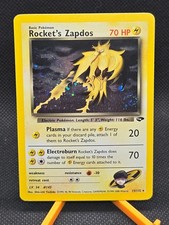Rocket's Zapdos 15/132 Gym Challenge Holo Swirl on eBay