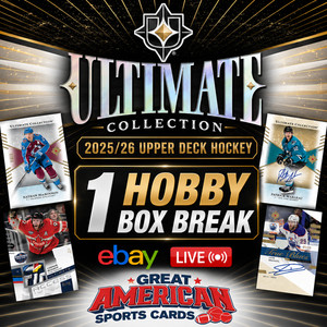 Winnipeg Jets 2025/26 UD Ultimate Collection Hockey 1 Hobby Box Break #135