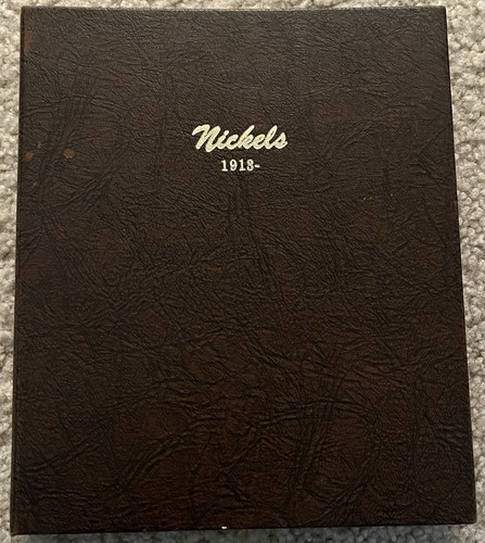 DANSCO COIN ALBUM #7115 NICKELS 1913-BUFFALO & JEFFERSON