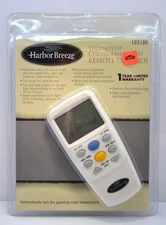 NEW Harbor Breeze 103186 Thermostat Ceiling Fan & Light Remote Control SEALED