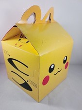 McDonalds 2021 Pokemon Happy Meal Box Pikachu