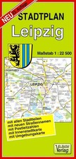 Stadtplan Leipzig 1 : 22 500 Maßstab 1:22500