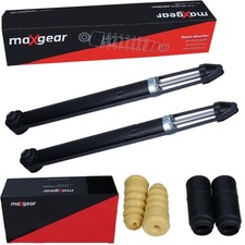 2x MAXGEAR STOSSDÄMPFER+PROTECTION KIT HINTEN passend für AUDI A4 B7 8EC + 8ED