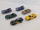 Hot Wheels Loose Lot of 6 Vintage Racers GT40 Corvette Jaguar