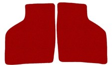 Basic Front Fußmatten Rot für Subaru Justy III 2003-2007 Automatten