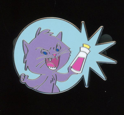 DLP DLRP Emperors New Groove Booster Yzma Kitty Cat Disney Pin