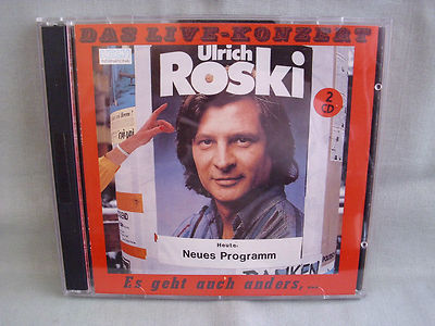 Ulrich Roski- Das LIVE-Konzert- 2 CDs- KOCH 1992- RAR NEU