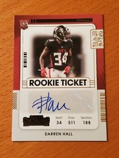 2021 Contenders #200A Darren Hall San Diego St Falcons Rookie Auto