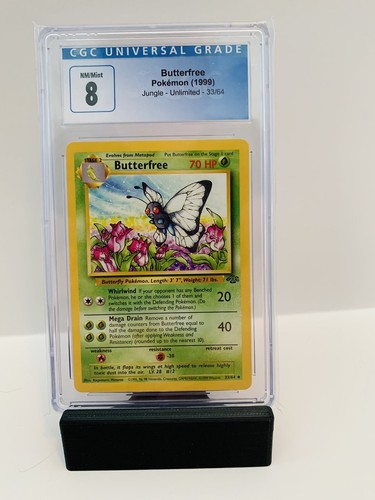 Butterfree (Unlimited) graded CGC 8 for sale on eBay