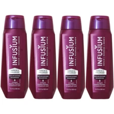 4 Pack Infusium Repair & Renew Shampoo Salon Professional 13.5 Ounce Each