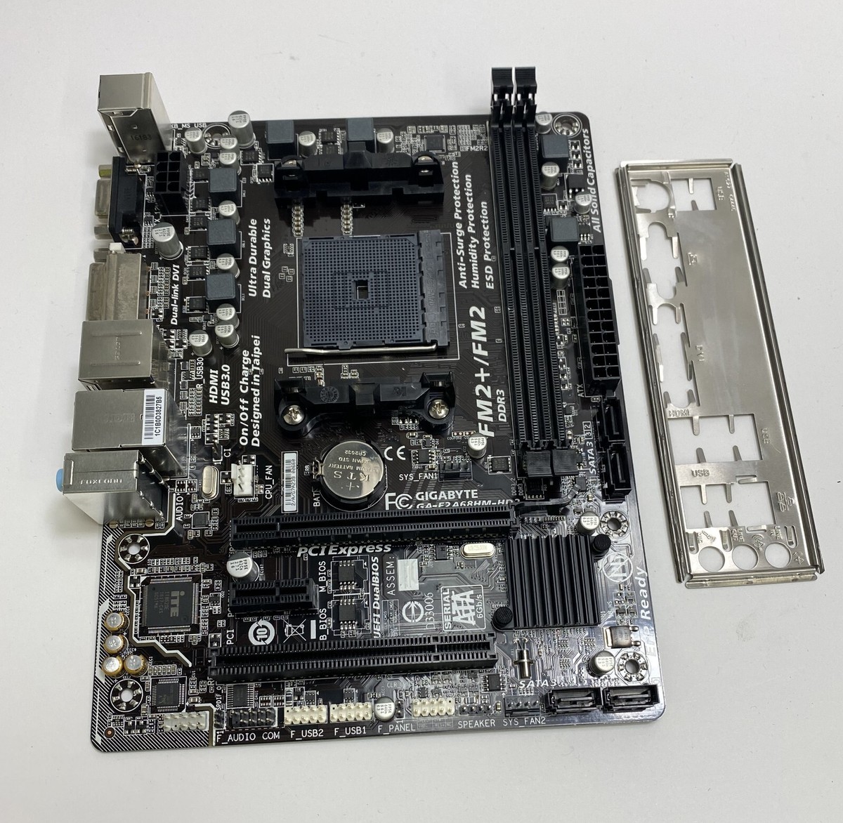 F2a68hm S1 Amd A8 Processor Compatible Motherboard Ga F2a68hm H