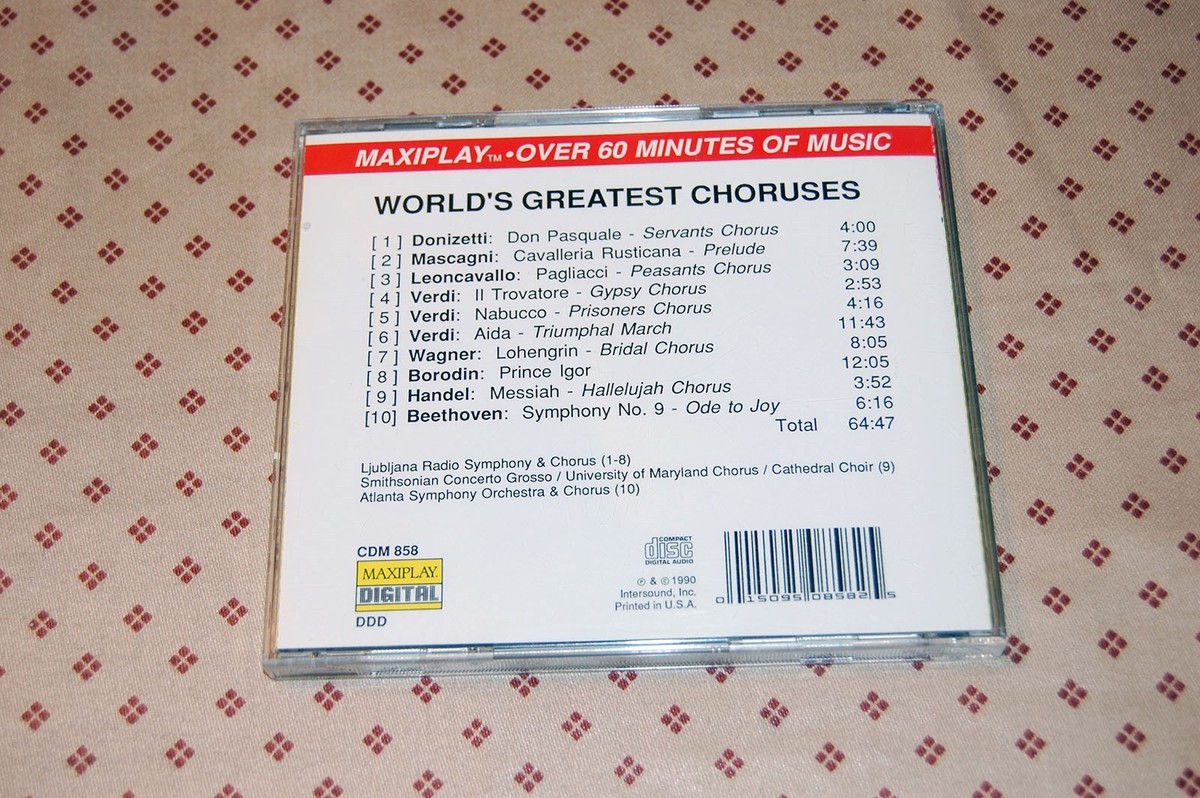 【中古】 World’s Greatest Choruses World’sGreatestChoruses World's Greatest Choruses (CD, Feb-1993, Pro-Arte Records