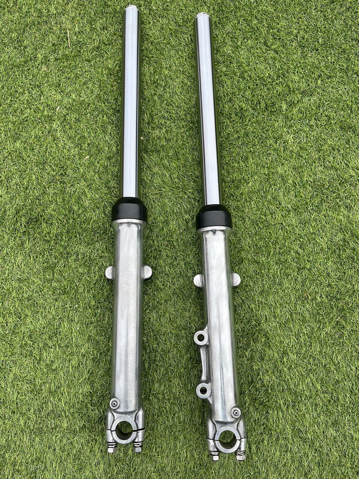 Kawasaki KH250 KH400 Pair of forks complete new tubes/stanchions eBay