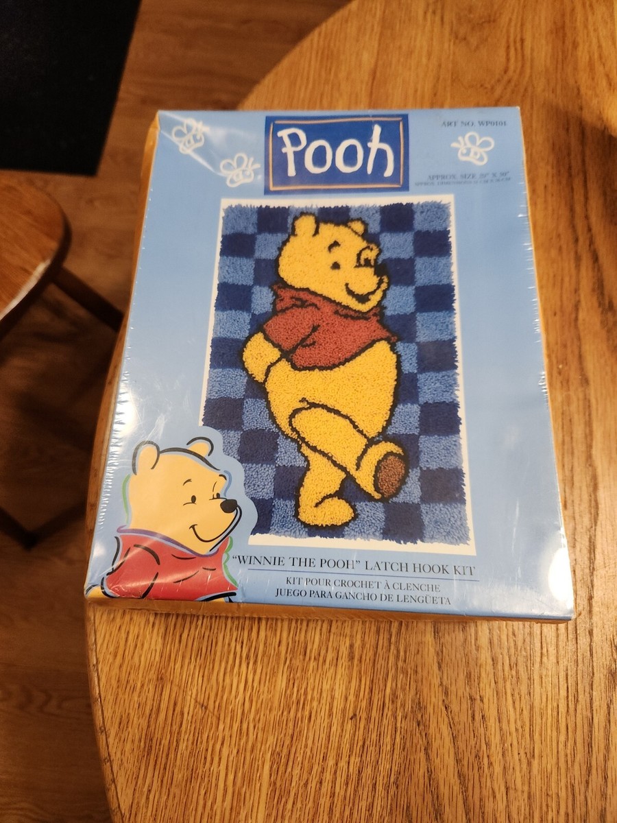 Pooh♡ Buy Winnie The Pooh Latch Hook Kit Cut out Wp0110 20 X 35