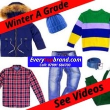 Wholesale used clothing Kids Winter A Grade Mix x 10 KG