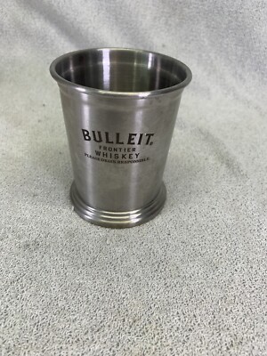 Bulleit Bourbon Frontier Whiskey Aluminum Mint Julep Cup Pre-owned