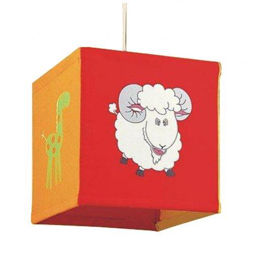 Litecraft Light Shade Cartoon Animals Easy Fit Lampshade - Multicolour Clearance