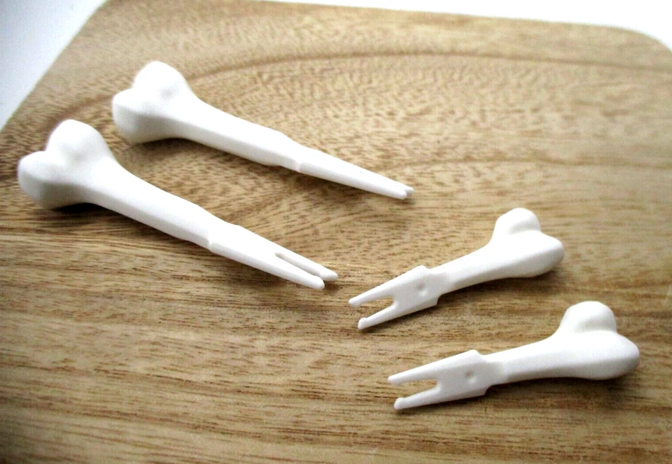 Paquete de 10 selecciones de comida manga carne de hueso 4 piezas para lonchera Bento hecha en JAPÓN Foto 4 de 4