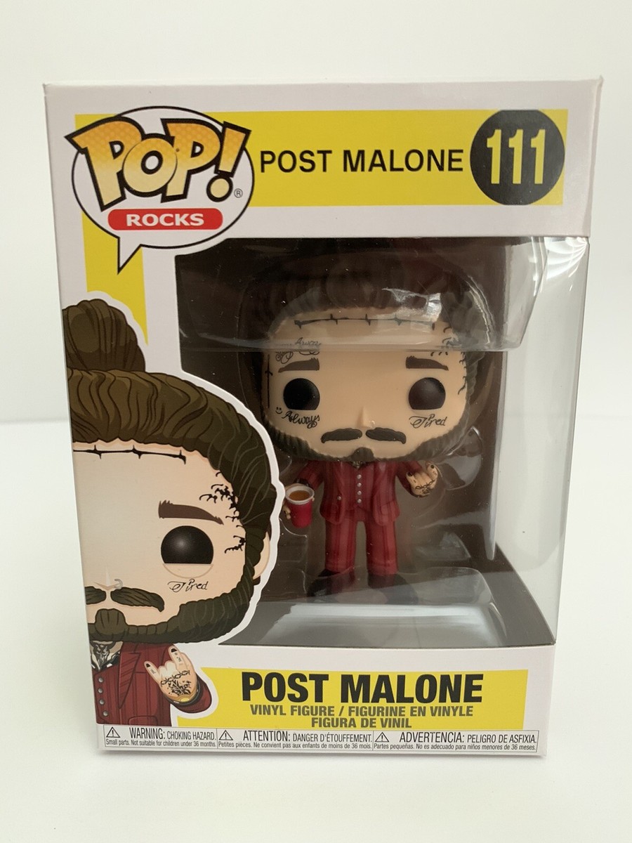 Funko POP! Rocks Post Malone Red Suit #111