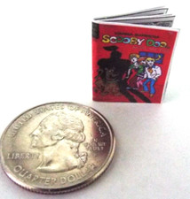  Mini      'SCOOBY DOO' Comic Dollshouse 1:12 scale OPENING printed PAGES
