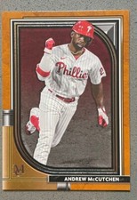 2021 Topps Museum Collection Baseball MLB #96 Andrew McCutchen Copper Phillies