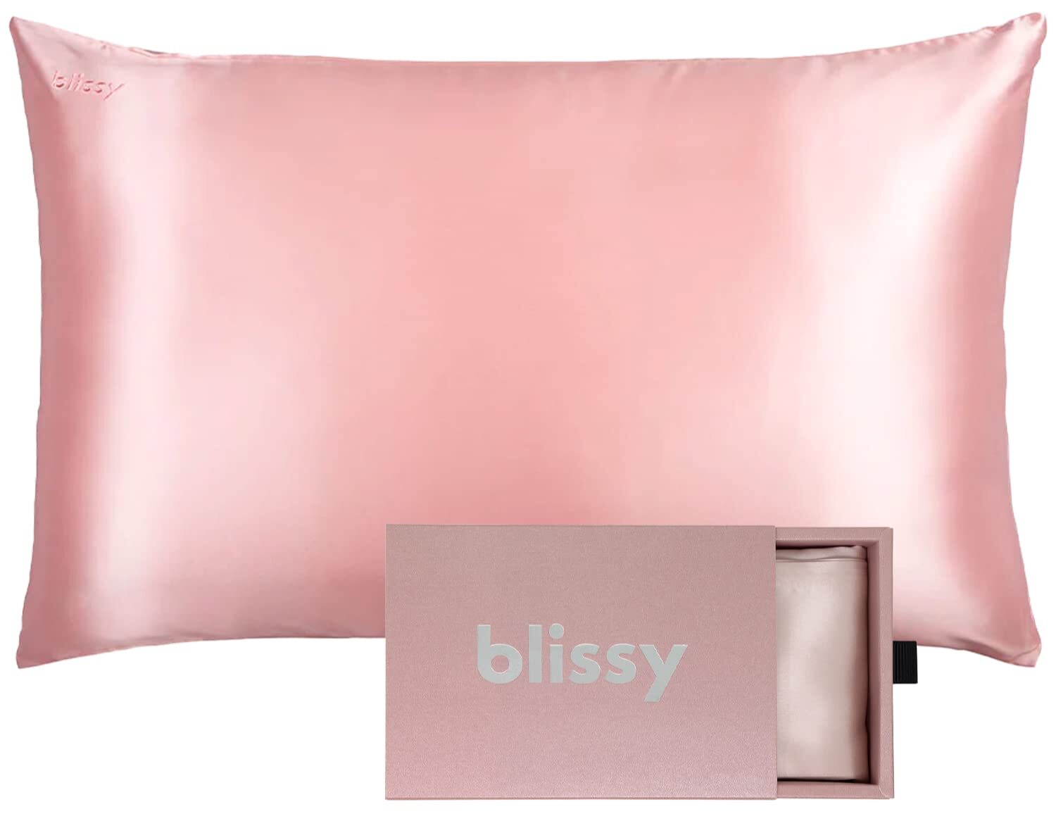 Blissy Silk Pillowcase 100 Pure Mulberry Silk 22 Momme 6A High