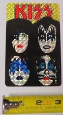 VINTAGE KISS DYNASTY GROUP SHOT PRISM STICKER 