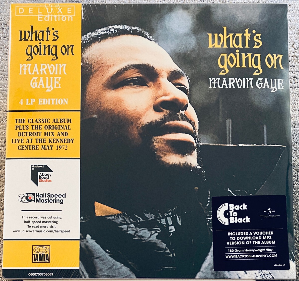 Marvin Gaye - What's Going On 4LP Vinyl 'Deluxe Edition' Rare