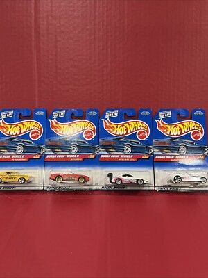 HOT WHEELS 1998 SUGAR RUSH SERIES II SET OF 4