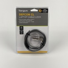 Targus Defcon CL Laptop Cable Combination Lock with Security Base Plate