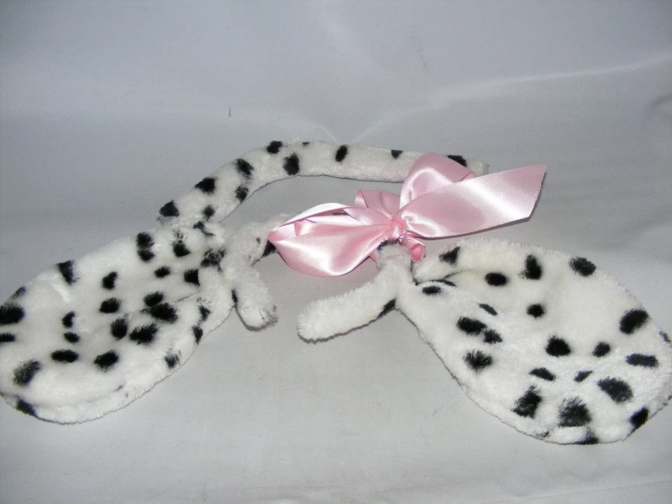 Kit Dálmata Perro Orejas Cola Animal Vestido Elegante Halloween Adulto Disfraz Accesorio Foto 4 de 4