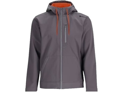 Simms Fishing Midstream Insulated Pullover Large Orange Primaloft