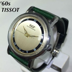 1960s Antique TISSOT Automatic Silver Analog Watch 36mm Operation Confirmed  | eBay