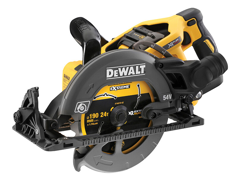 DEWALT DCS577T2 Flexvolt XR Alta Coppia Sega Circolare 190mm 54V 2 X 2.0Ah Ioni