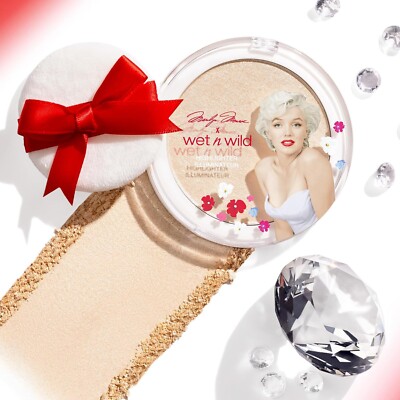 WET N WILD Marilyn Monroe Icon Diamond Highlighter (Cool Champagne) NEU&OVP