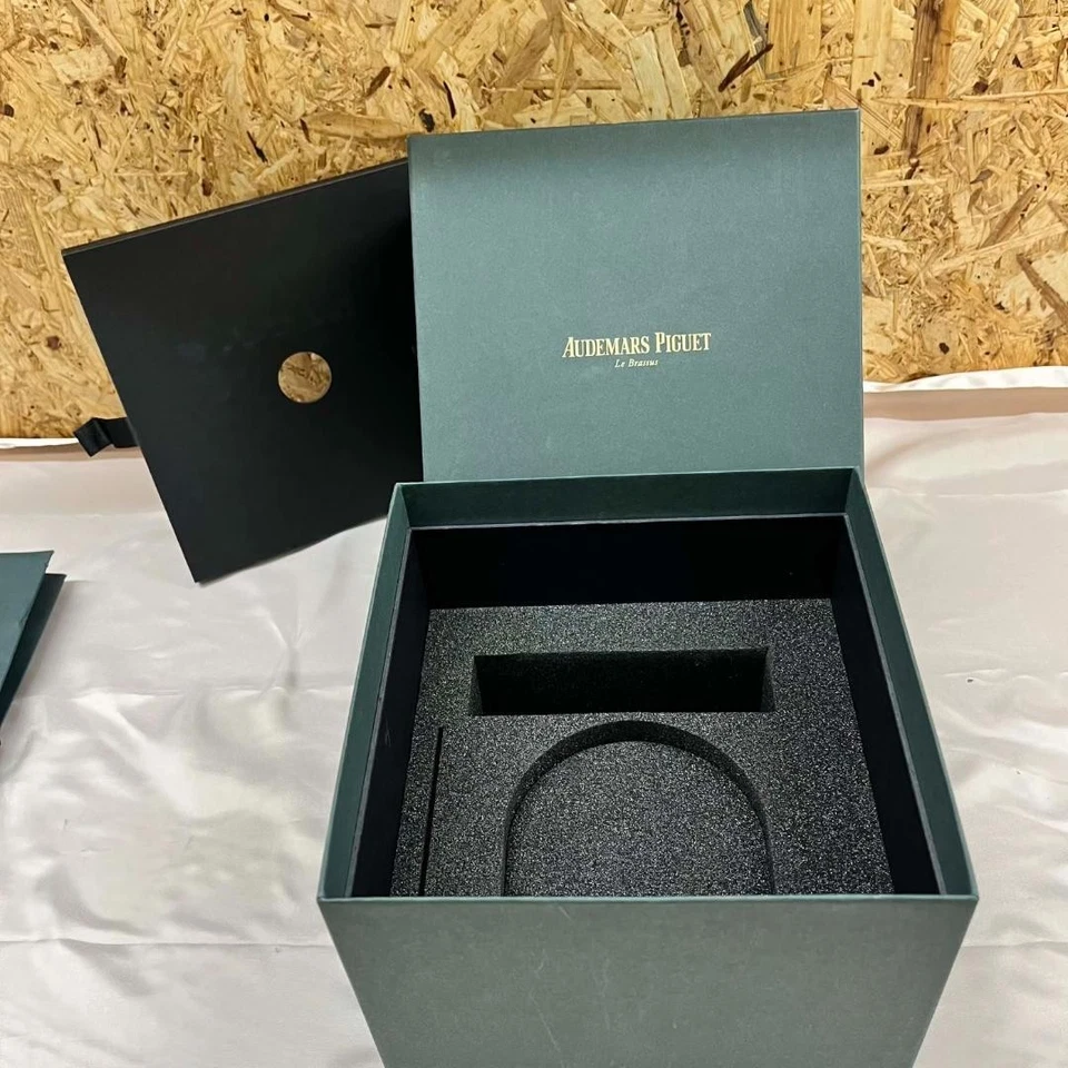 Caja de reloj Audemars Piguet AP caja verde vacía genuina auténtica de Japón Foto 4 de 4