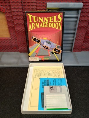 Tunnels of Armageddon California Dreams Computer Game  IBM PC 