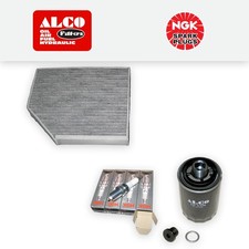 KIT DE SERVICIO AUDI Q5 2.0 TFSI CA CD ACEITE CABINA FILTROS BUJÍAS (2008-2017)