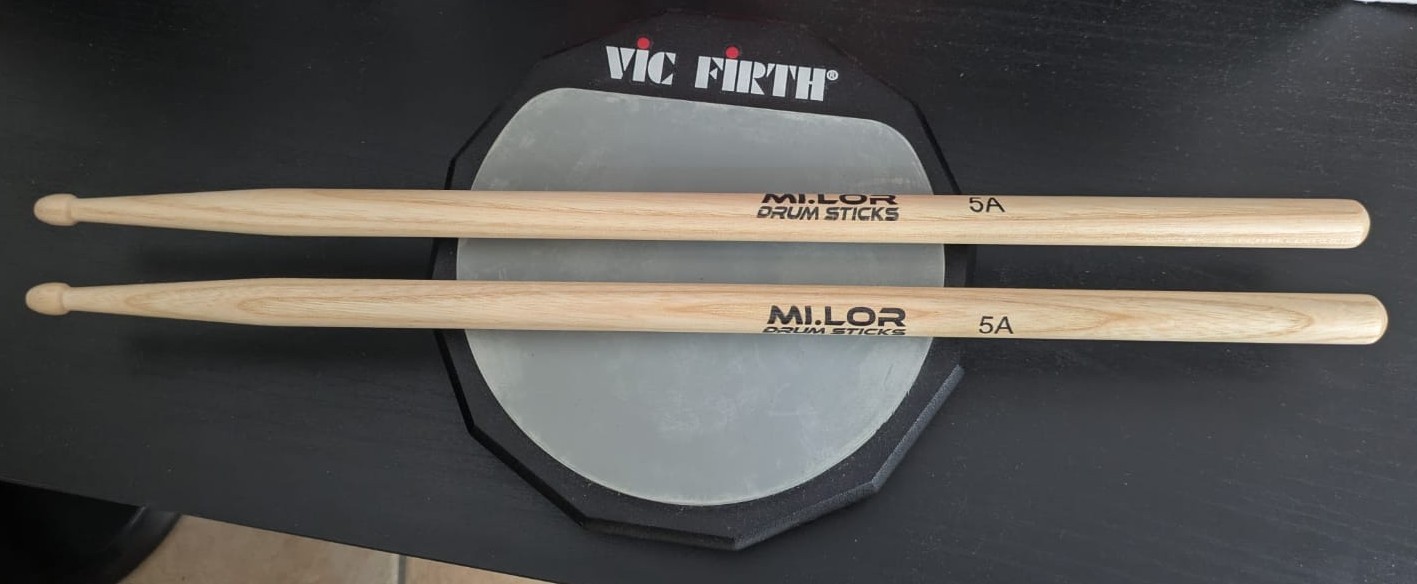 Pad Vic Firth 6" + Bacchette 5A
