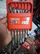Craftsman 7 Pc Metric Ratcheting Wrench Set Cmmt87019 New 55045