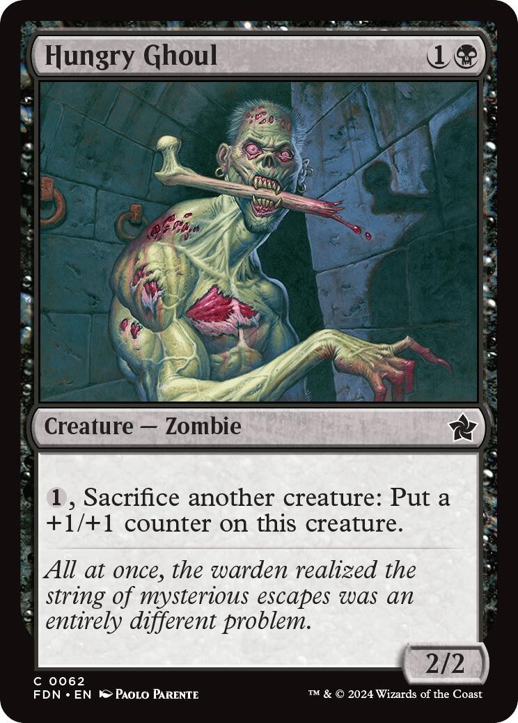 EN Hungry Ghoul 62 Foundations Common LP