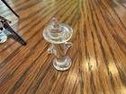 Hand Blown Glass Dog Poodle With Fire Hydrant Art Glass — photo 4