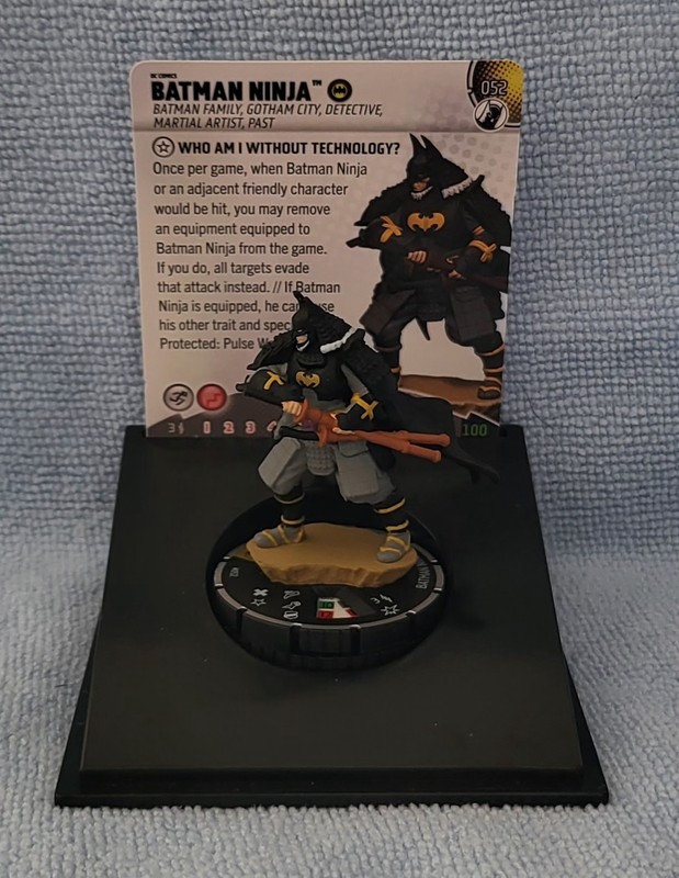 HeroClix Fight For Gotham City SR Batman Ninja #052