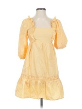 Minkpink Women Yellow Cocktail Dress S