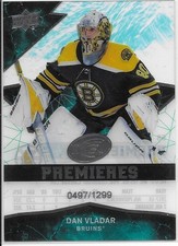 2018-19 Upper Deck Ice DAN VLADAR Ice Premieres rookie card #58. rookie card picture