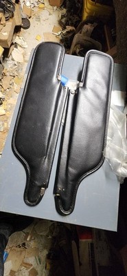 1963 -67 Chevy Corvette Stingray GM Black Sunvissors 