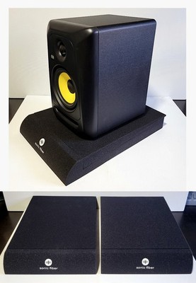 Studio Monitor Isolation Pad Pair For 5'' Monitors by Sonic Fiber Open Box