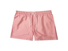Penguin Men's Box Cut 3" Gingham Swim Short Pink, XL