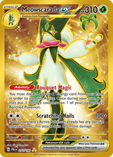 Meowscarada ex 271/193 Hyper Rare Paldea Evolved Pokemon Holo Near Mint